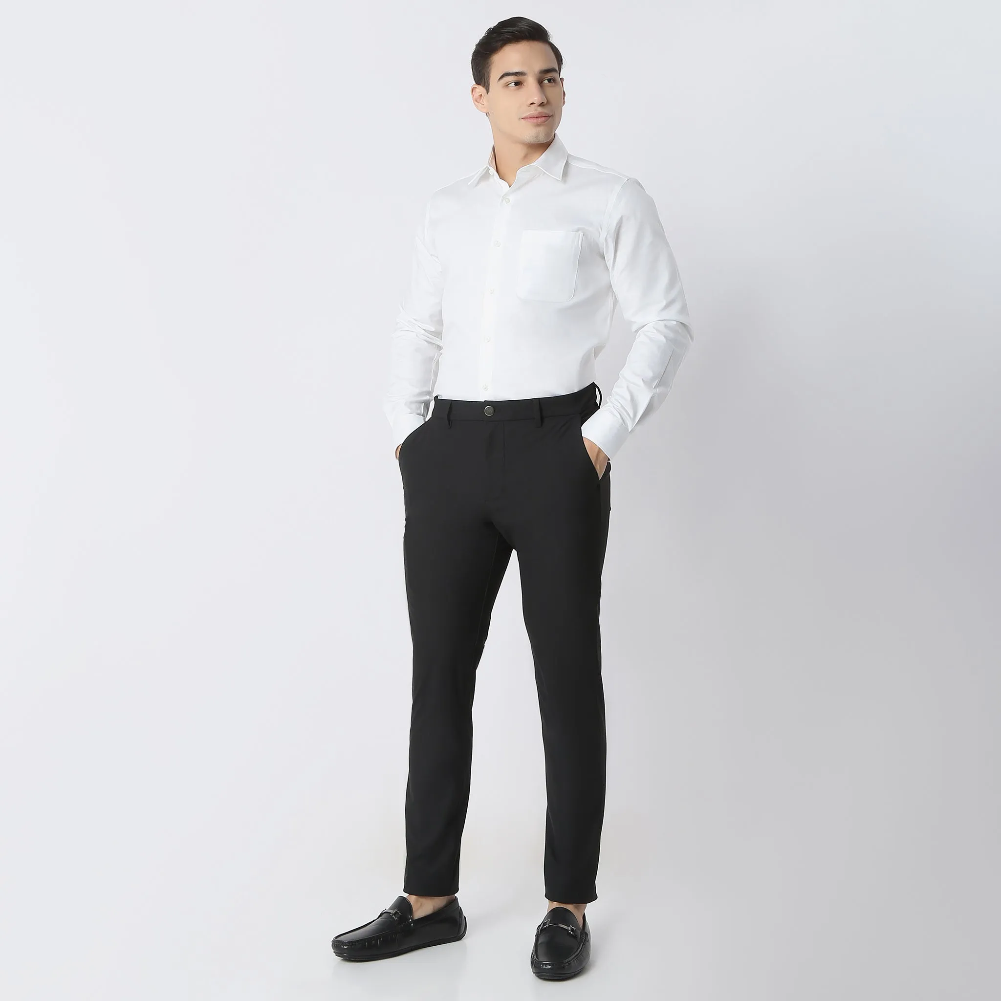 FluidX™ Pants - Wrinkle Free 4-way Stretch made with exclusive CIEM® fabric - Mid Rise Ankle Length