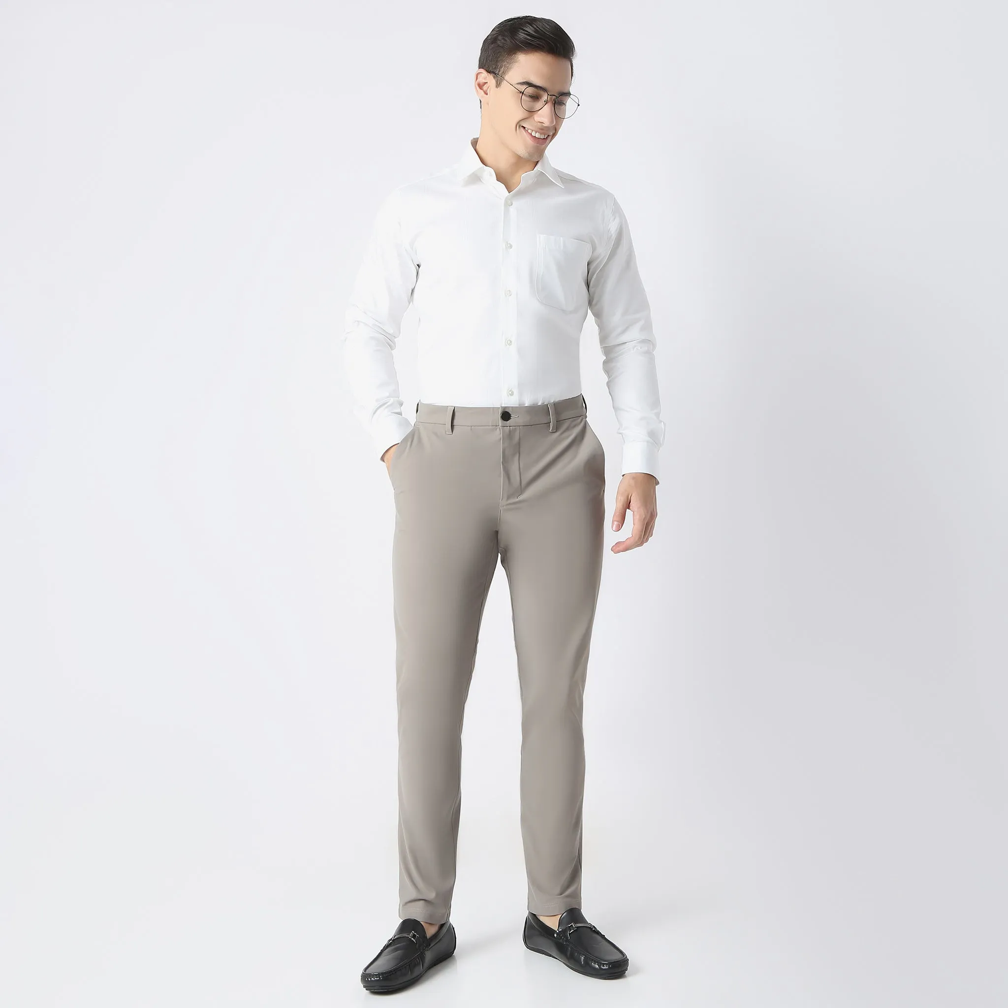 FluidX™ Pants - Wrinkle Free 4-way Stretch made with exclusive CIEM® fabric - Mid Rise Ankle Length