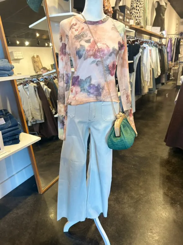 Front Pocket Wide Leg Pants