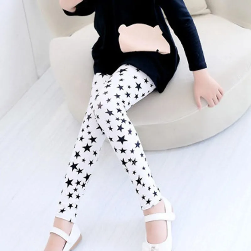 Girl's Floral Print Comfy Pants