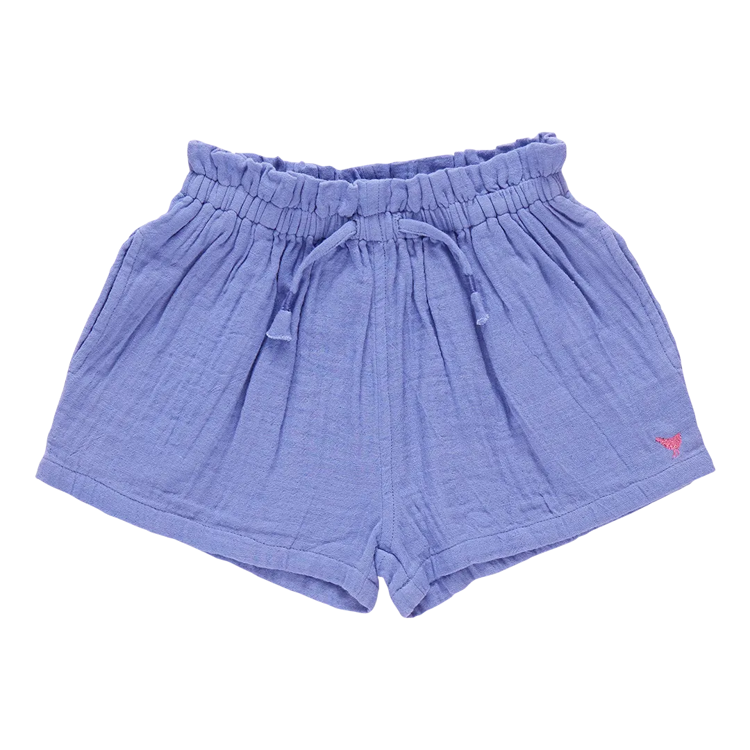 Girls Theodore Short - Deep Periwinkle