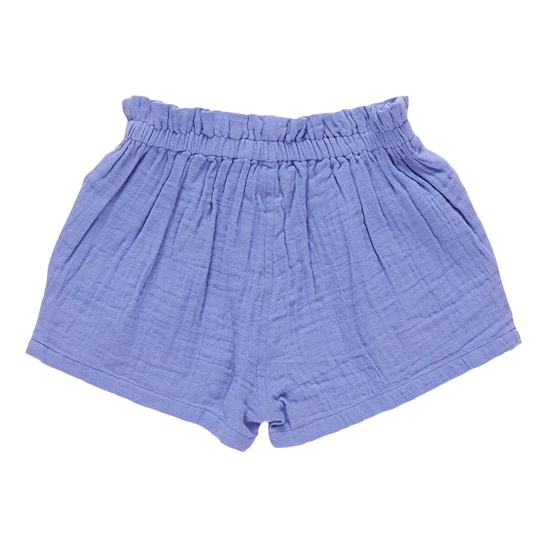 Girls Theodore Short - Deep Periwinkle