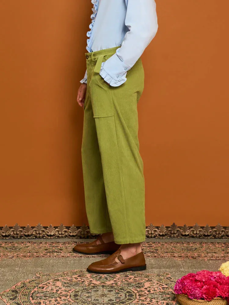 Honeycomb Cord Trousers