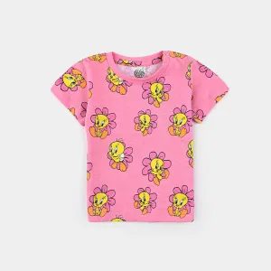Infant Girls Cotton jersey T-Shirt Character