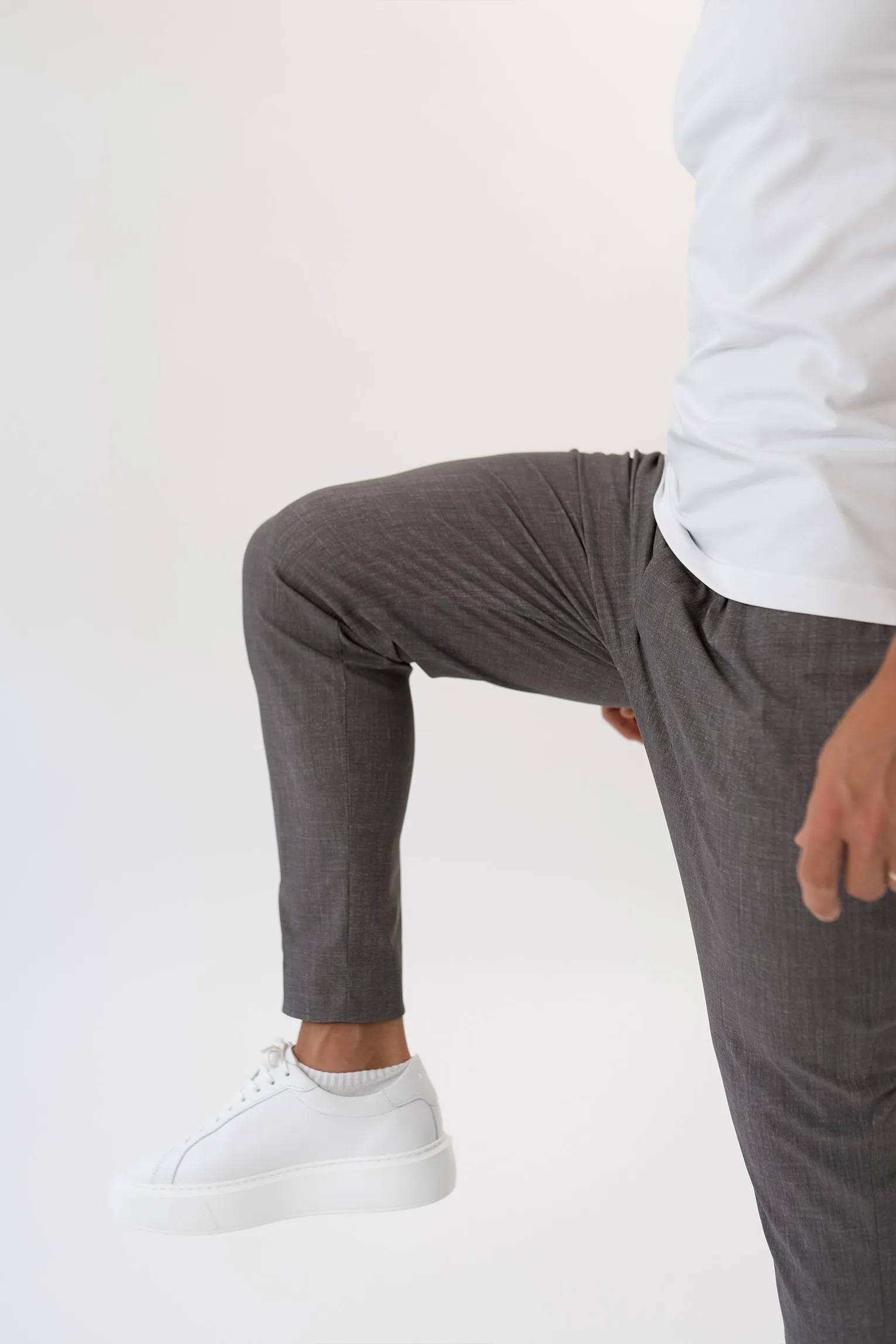 IOS PANTS modern - TAUPE