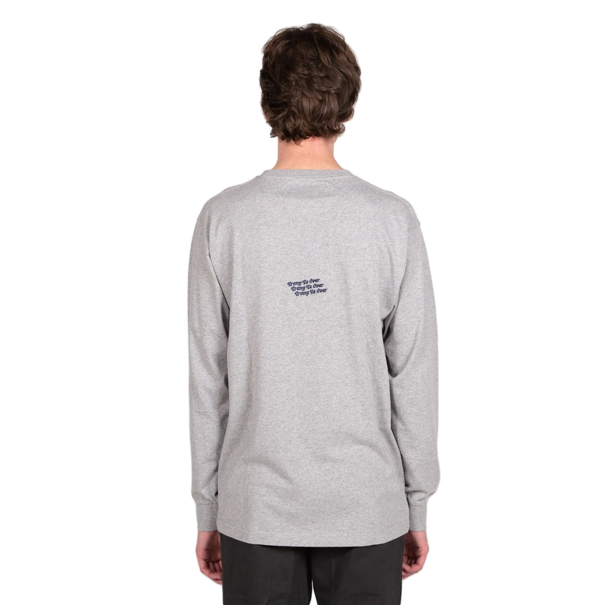 Irony LS Tee - Grey Marl