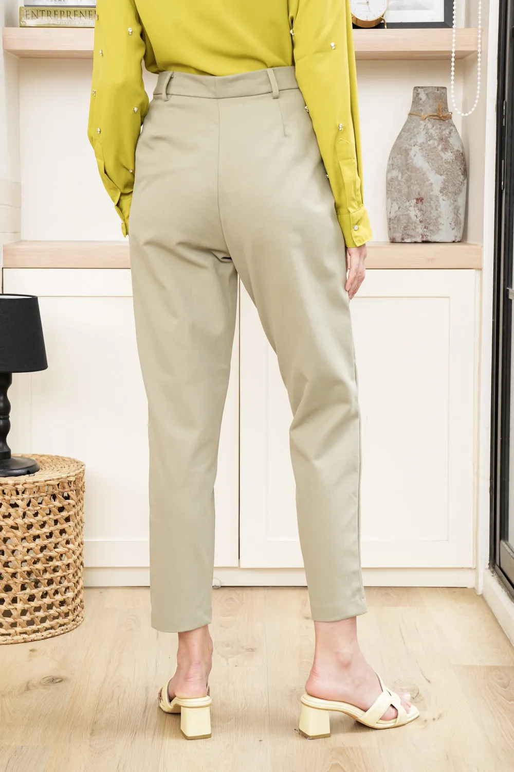 Ivy Ankle Pants (Minor) Chai Green
