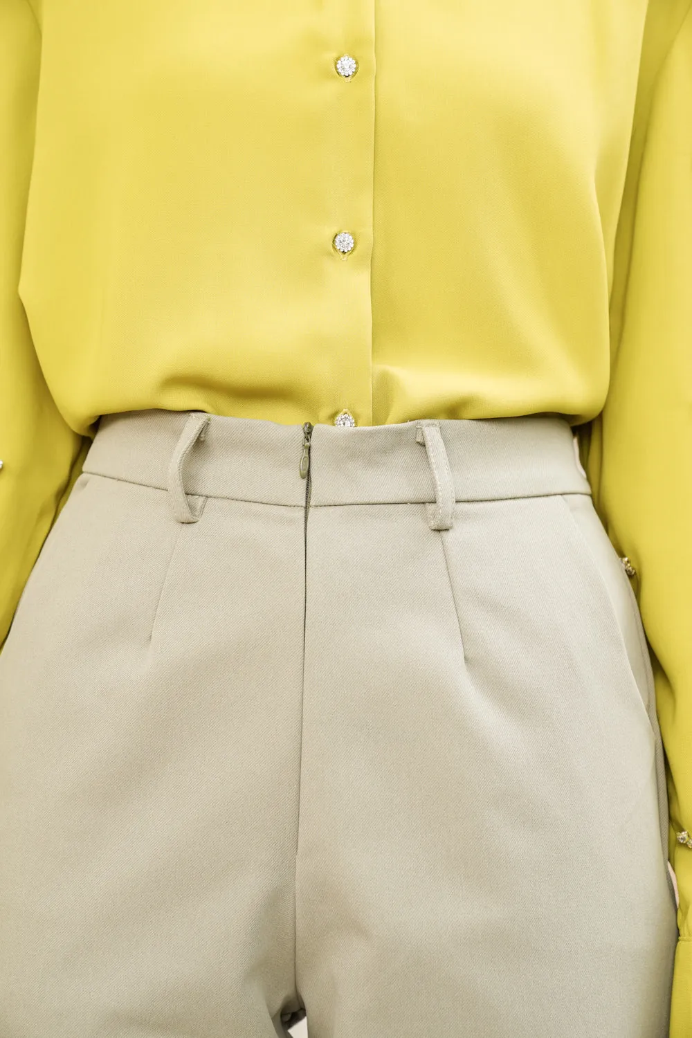 Ivy Ankle Pants (Minor) Chai Green