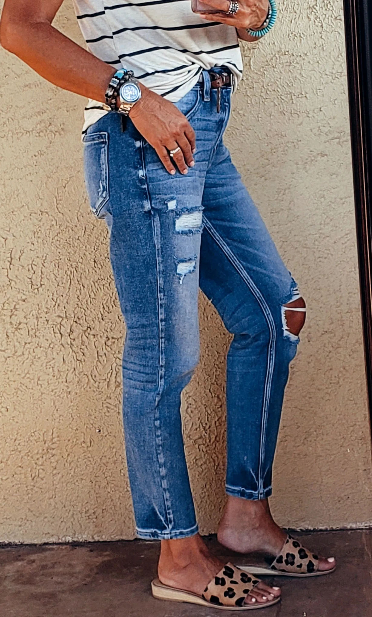 Kancan Kate High Rise Mom Jeans