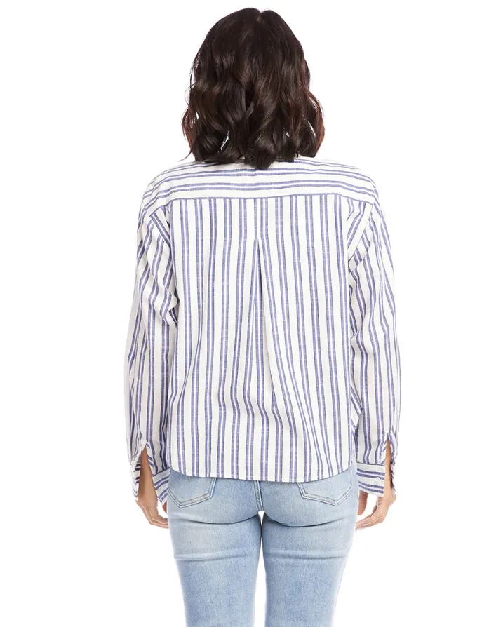 Karen Kane Keep It Interesting Shirt Jacket