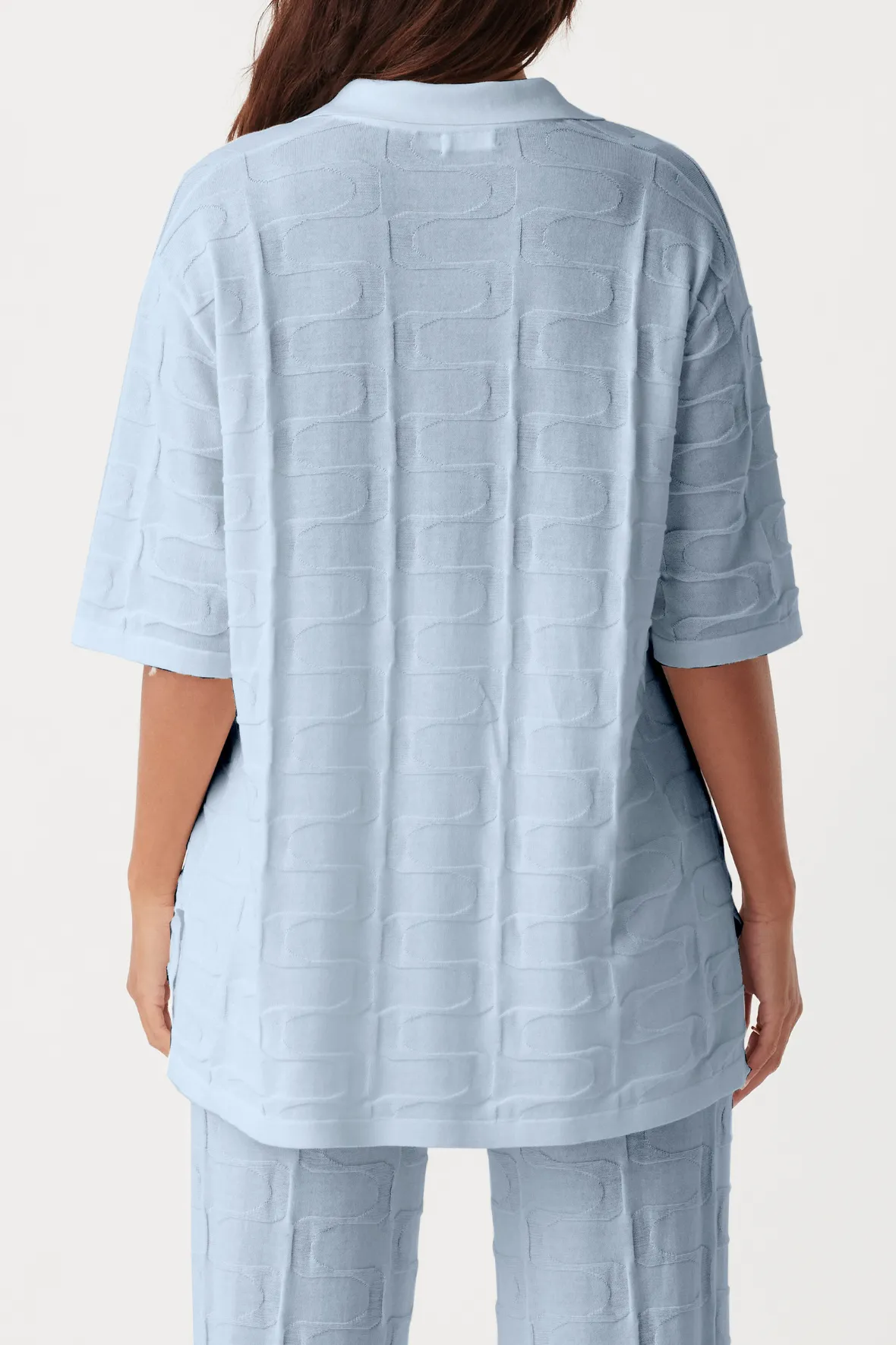 Lara Organic Cotton Shirt - Sky