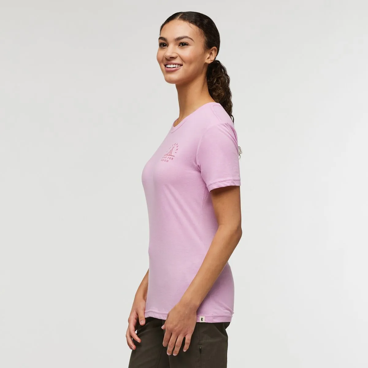 Llama Map Organic T-Shirt - Womens