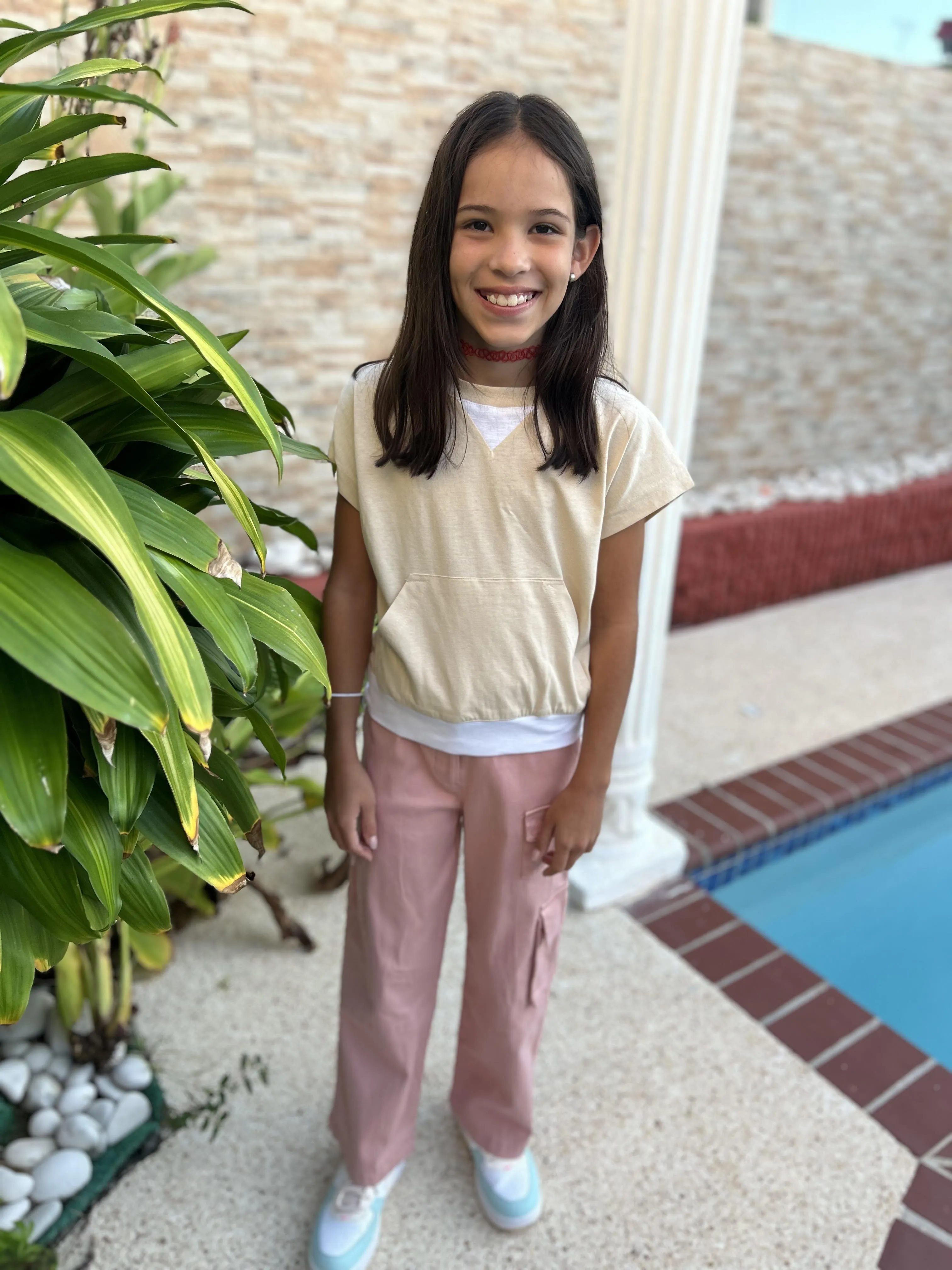 Long Pink Pants Style
