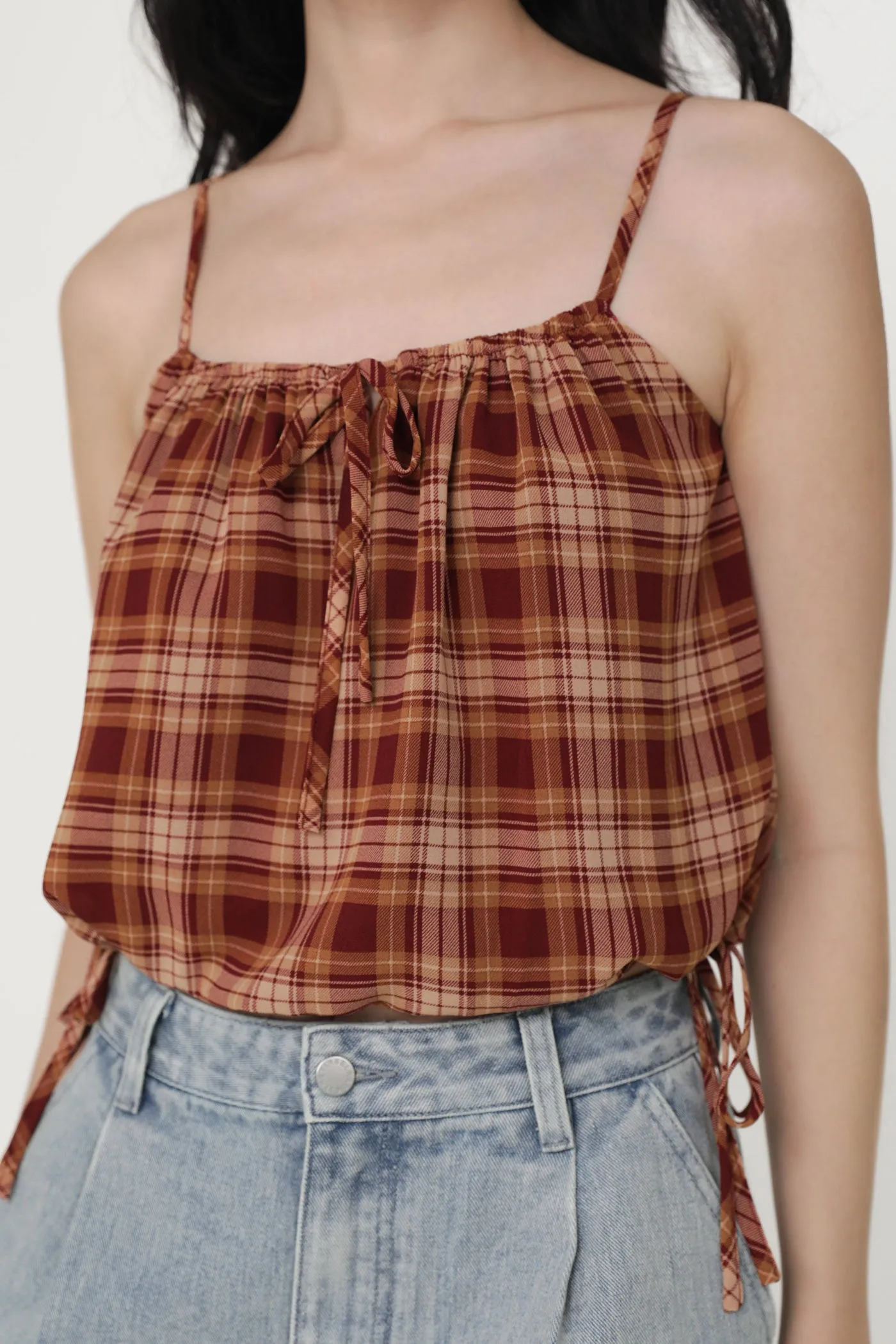 Maeve Drawstring Spag Top