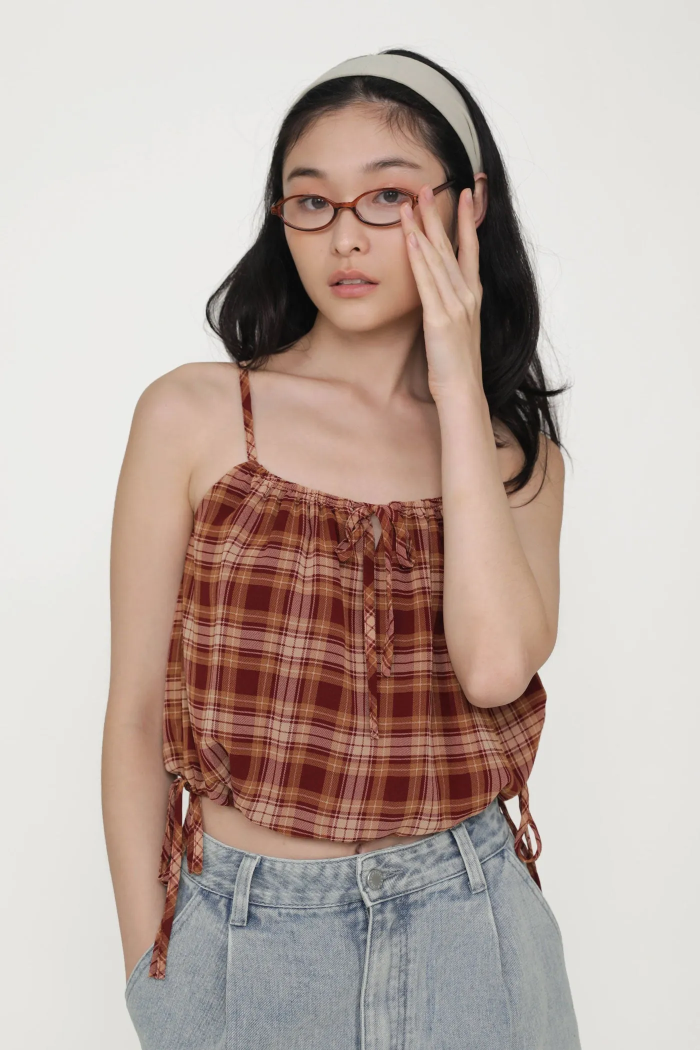 Maeve Drawstring Spag Top