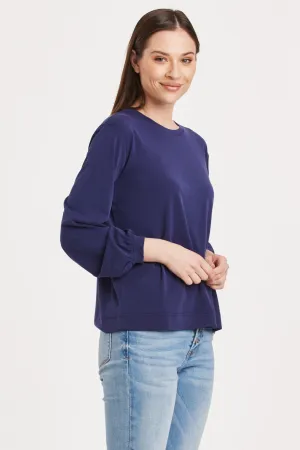 MATILDA TOP ELECTRIC INDIGO