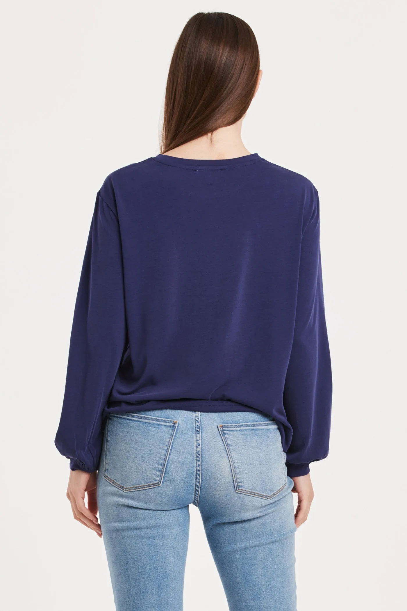 MATILDA TOP ELECTRIC INDIGO