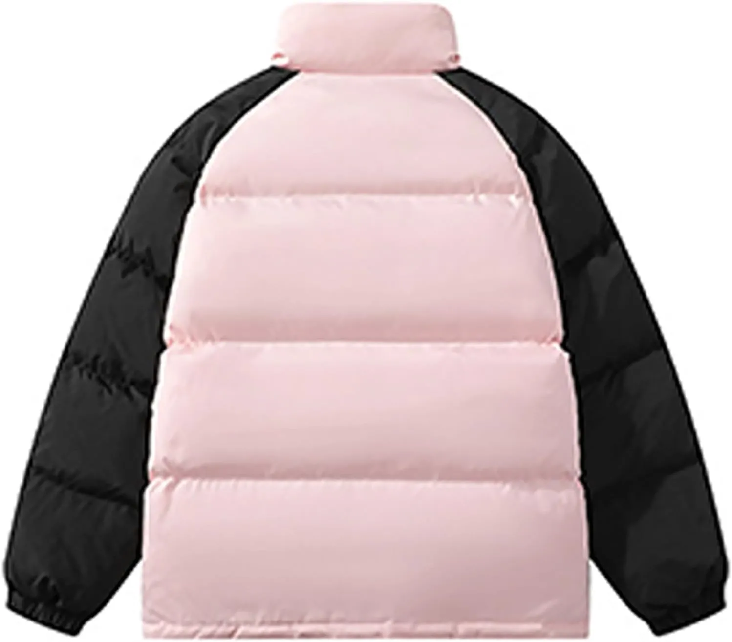 Men Winter Jackets Warm Puffer Jackets Full Zip Puffy Jackets Quilted Insulated Jacket Down Jacket for Business