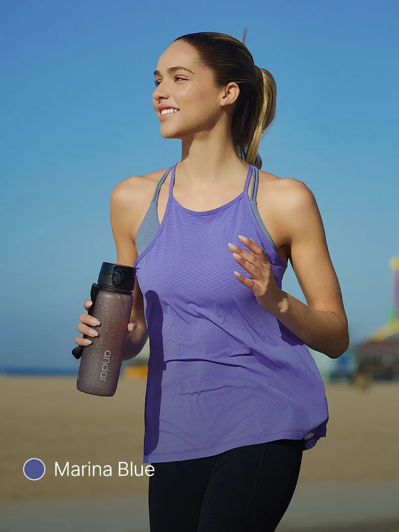 Mesh Back Tank Top