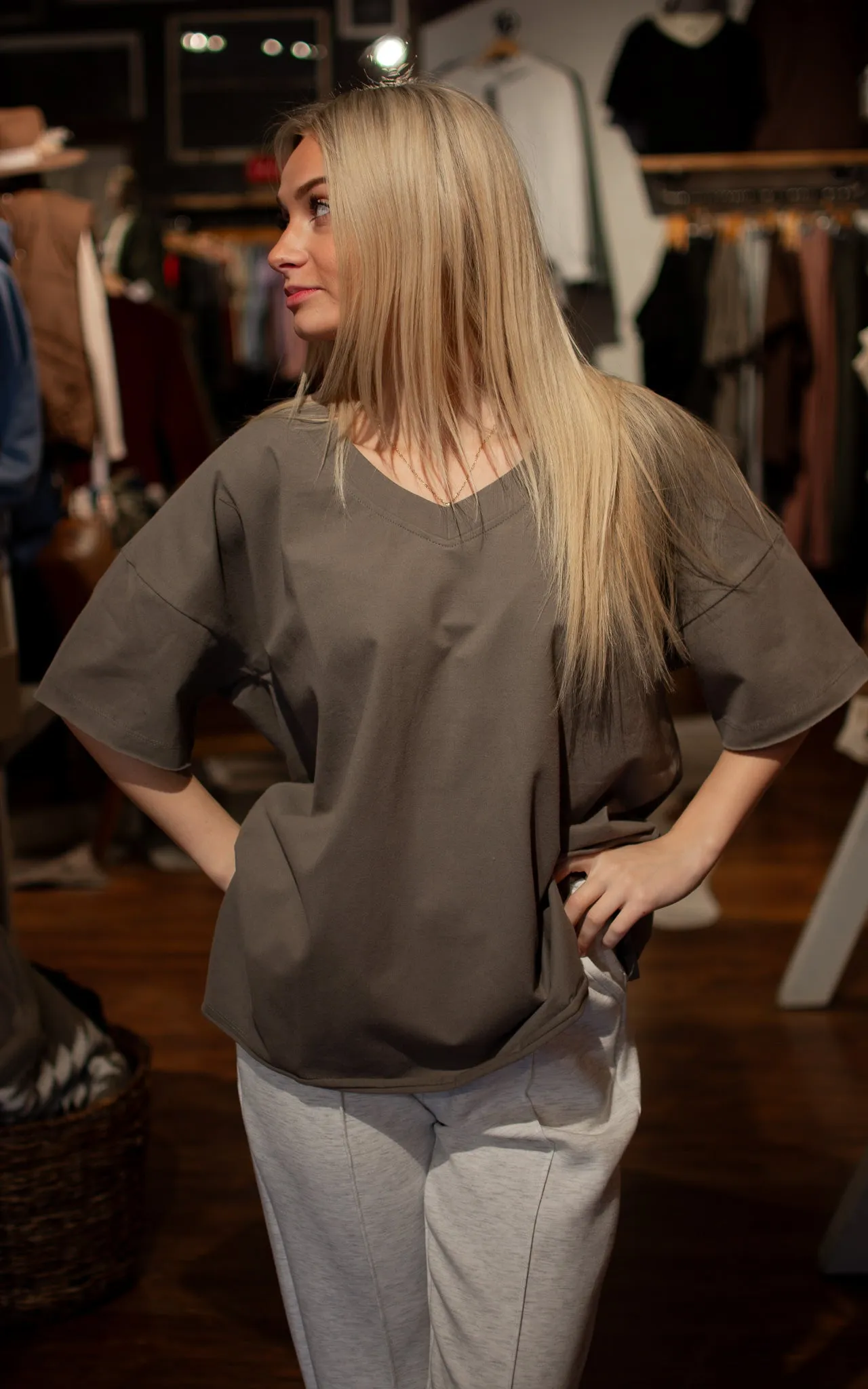 Military Boxy Tee