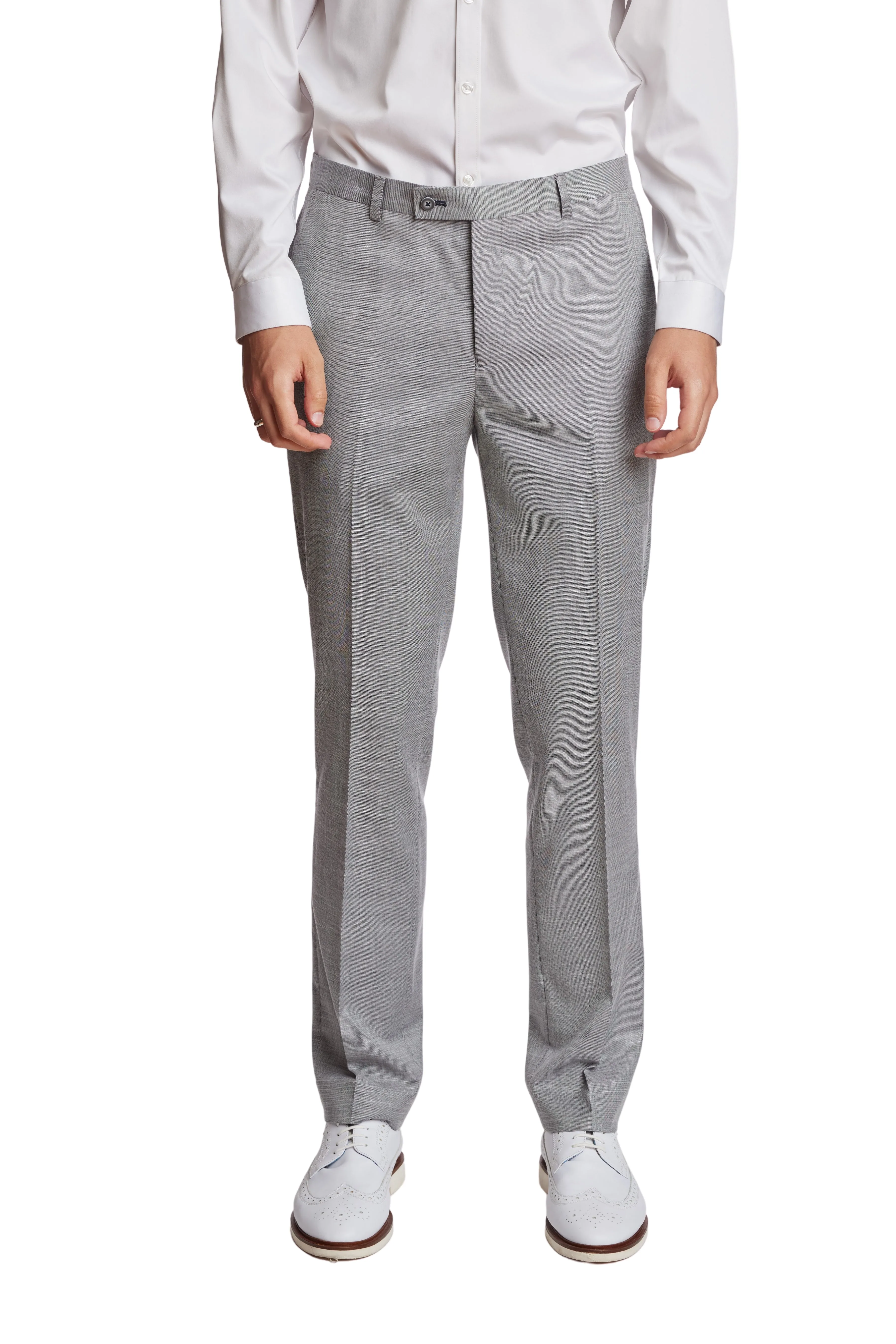 Modern Fit - Downing Pants - Light Grey Shark