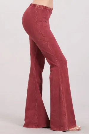 Modern Must Have |  Wine Red Bell Bottoms