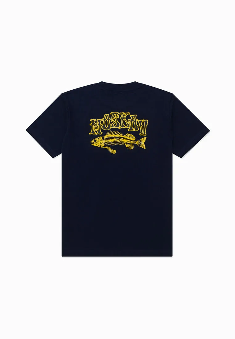 MOSKAV FOSIL NAVY TEE