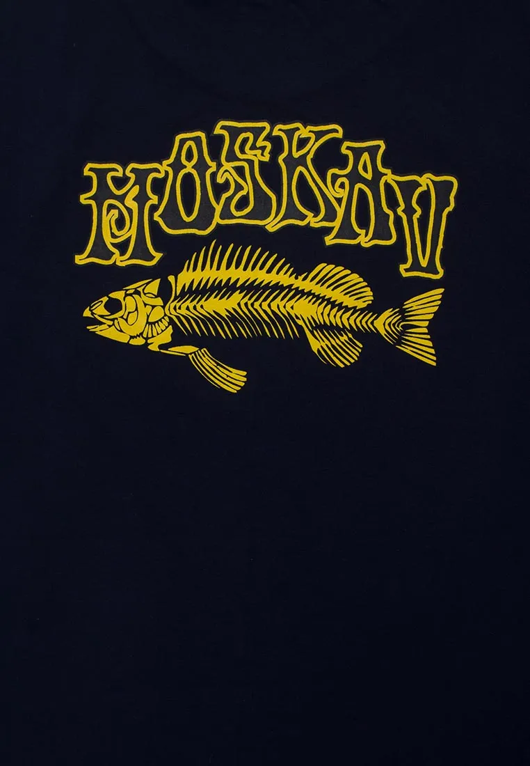 MOSKAV FOSIL NAVY TEE
