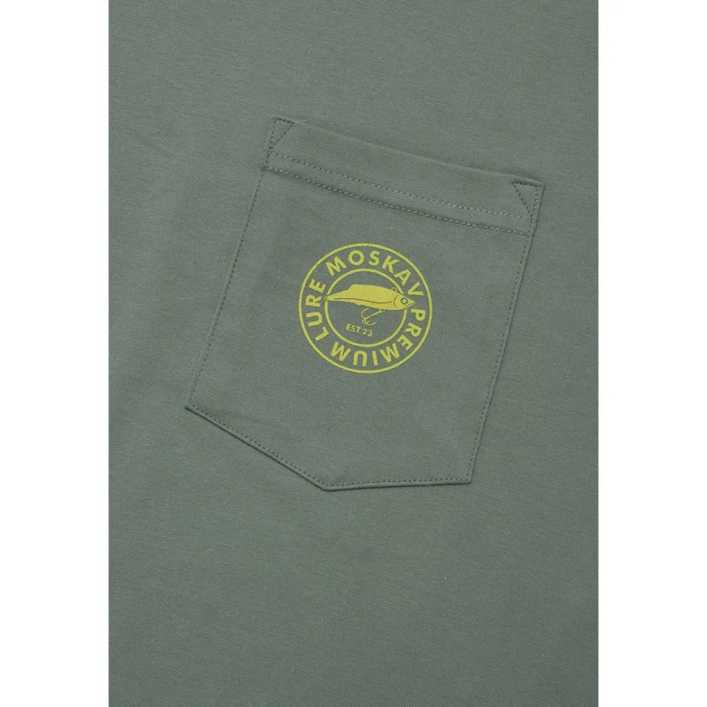 Moskav Lure Sage Pocket Tee