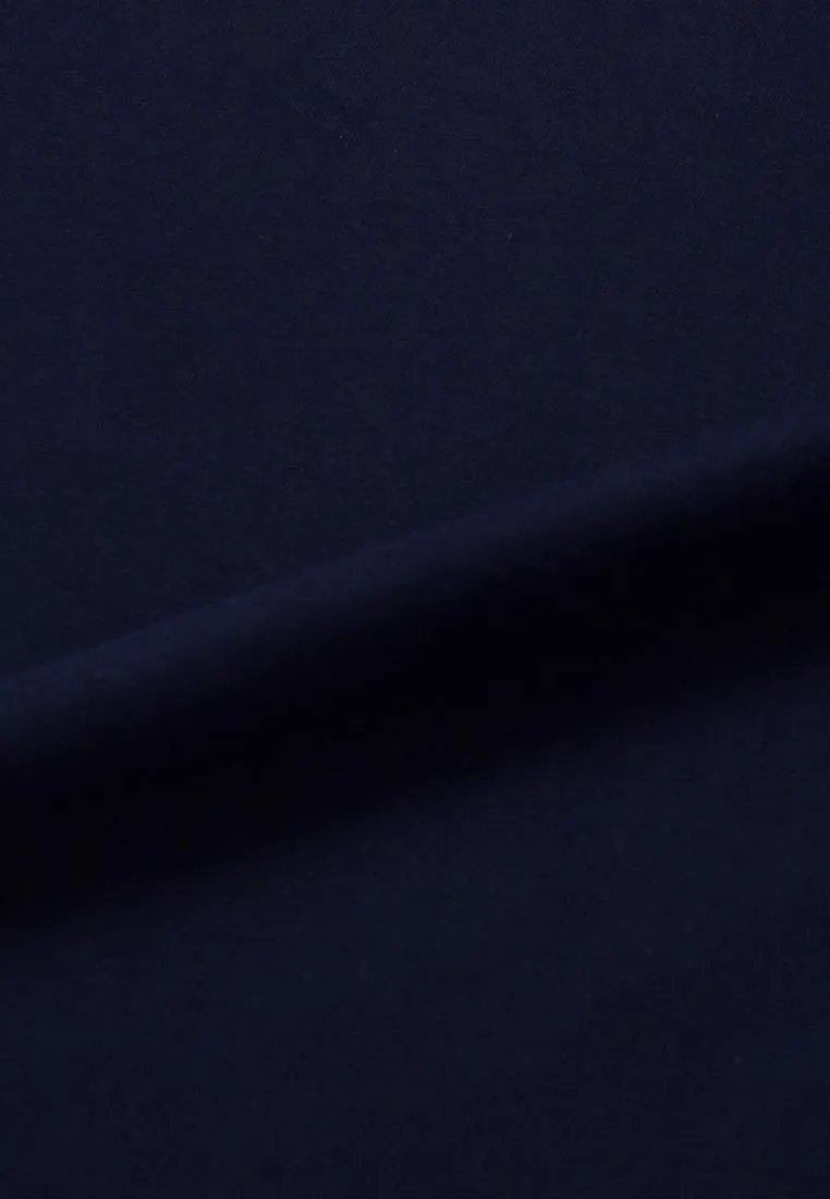 Moskav Signature Navy Double Pocket Long Sleeve Tee