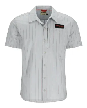 M's Shop Shirt - Sterling/Clay Stripe