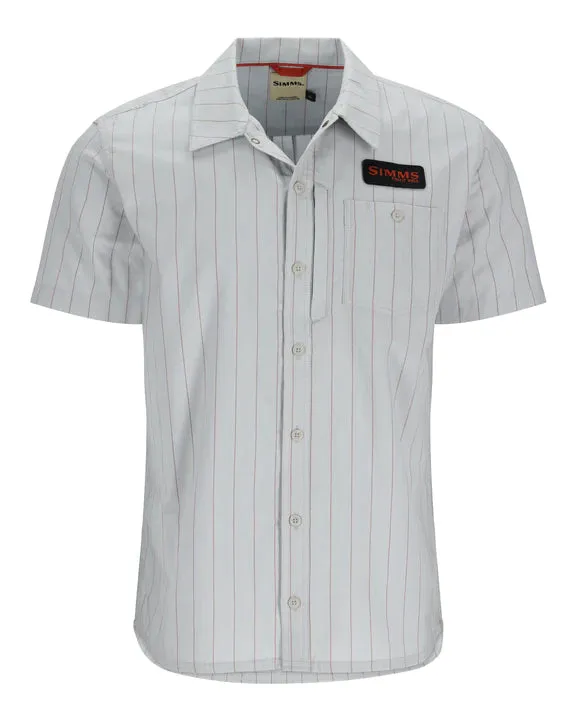 M's Shop Shirt - Sterling/Clay Stripe