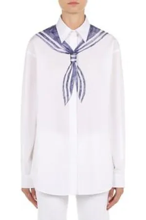 MSC-A0228 WHITE SAILOR BLOUSE