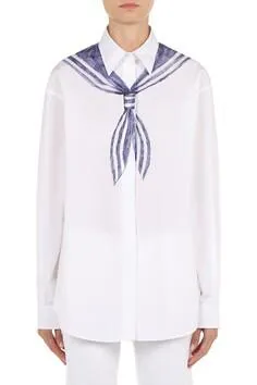 MSC-A0228 WHITE SAILOR BLOUSE
