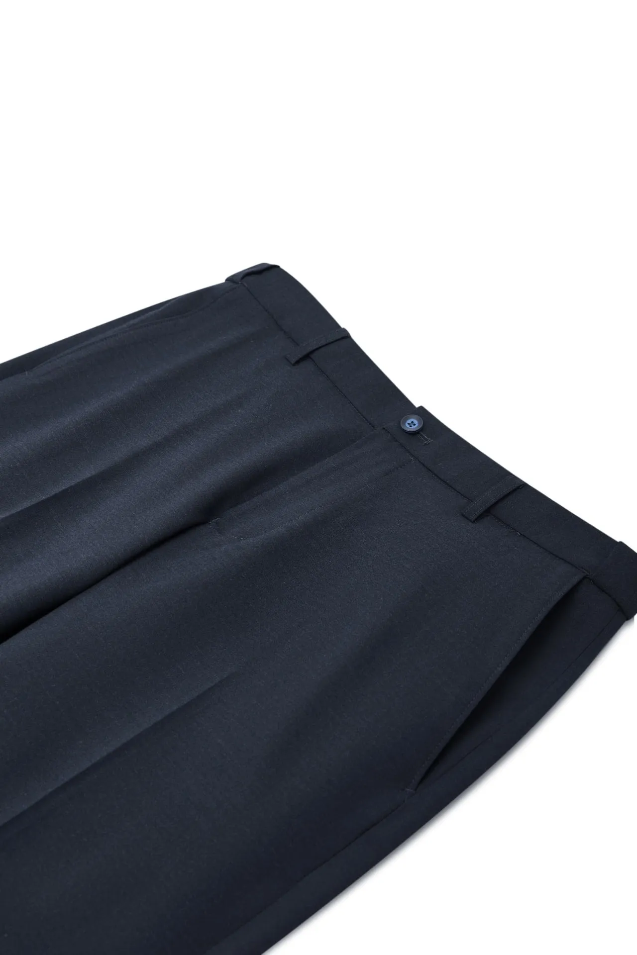 Multi-Way Stretch Smart Fit Plain Weave Suit Pants with Elastic Waist Band