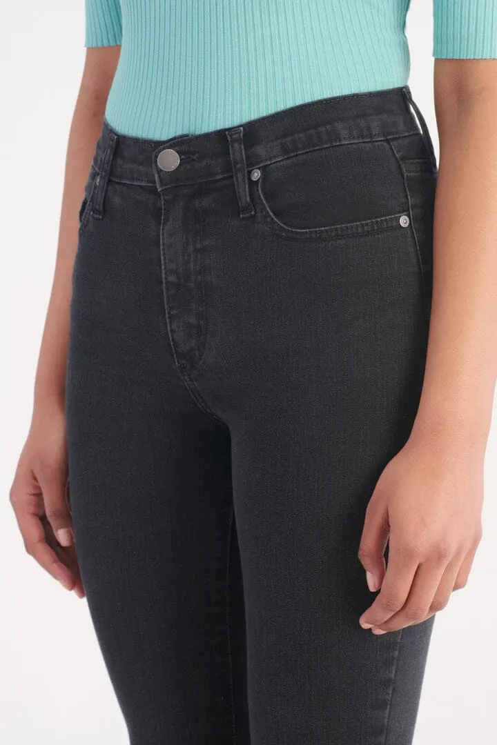 Nobody Denim - Cult Skinny Ankle Jean - Worn Black