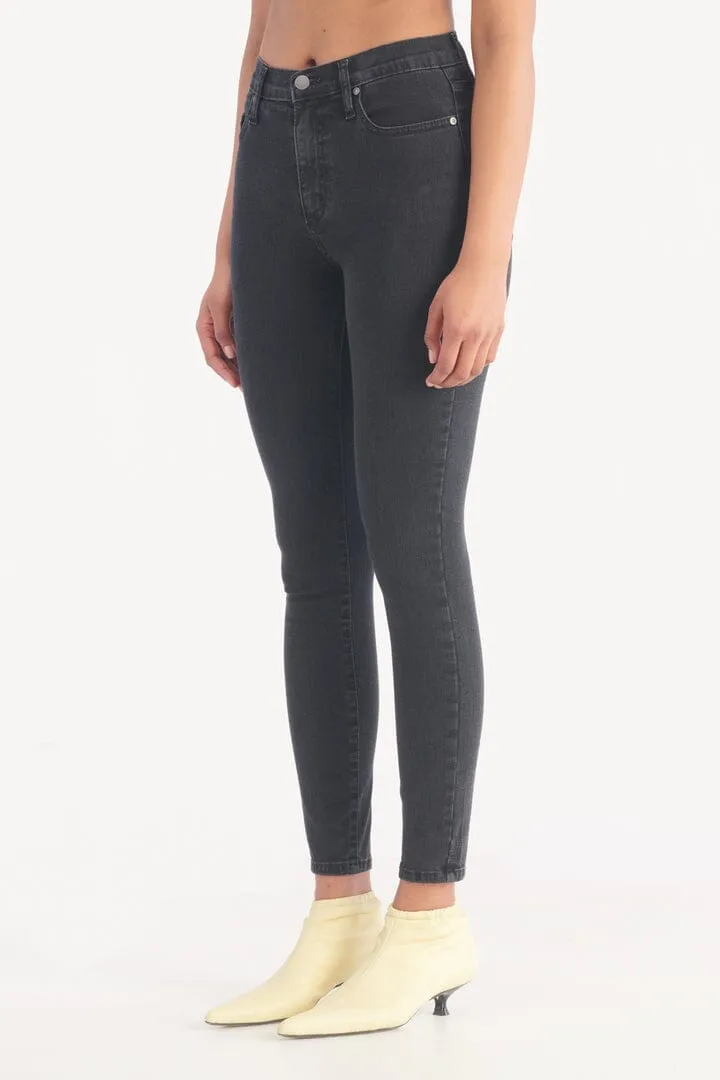 Nobody Denim - Cult Skinny Ankle Jean - Worn Black