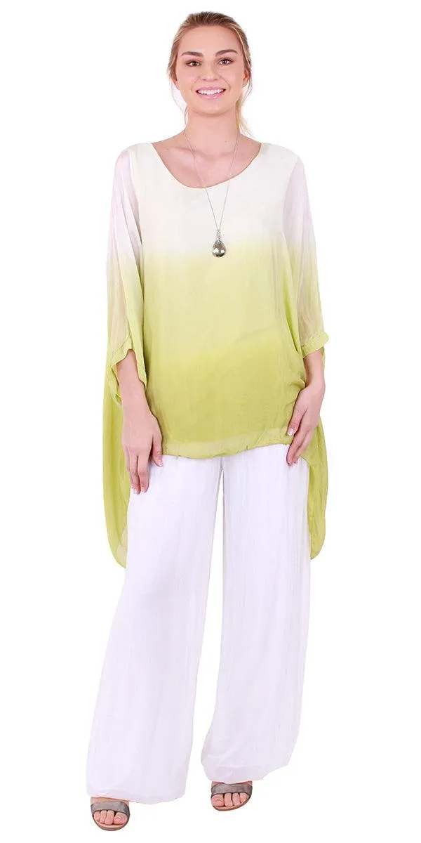 Ombre Kaftan Blouse