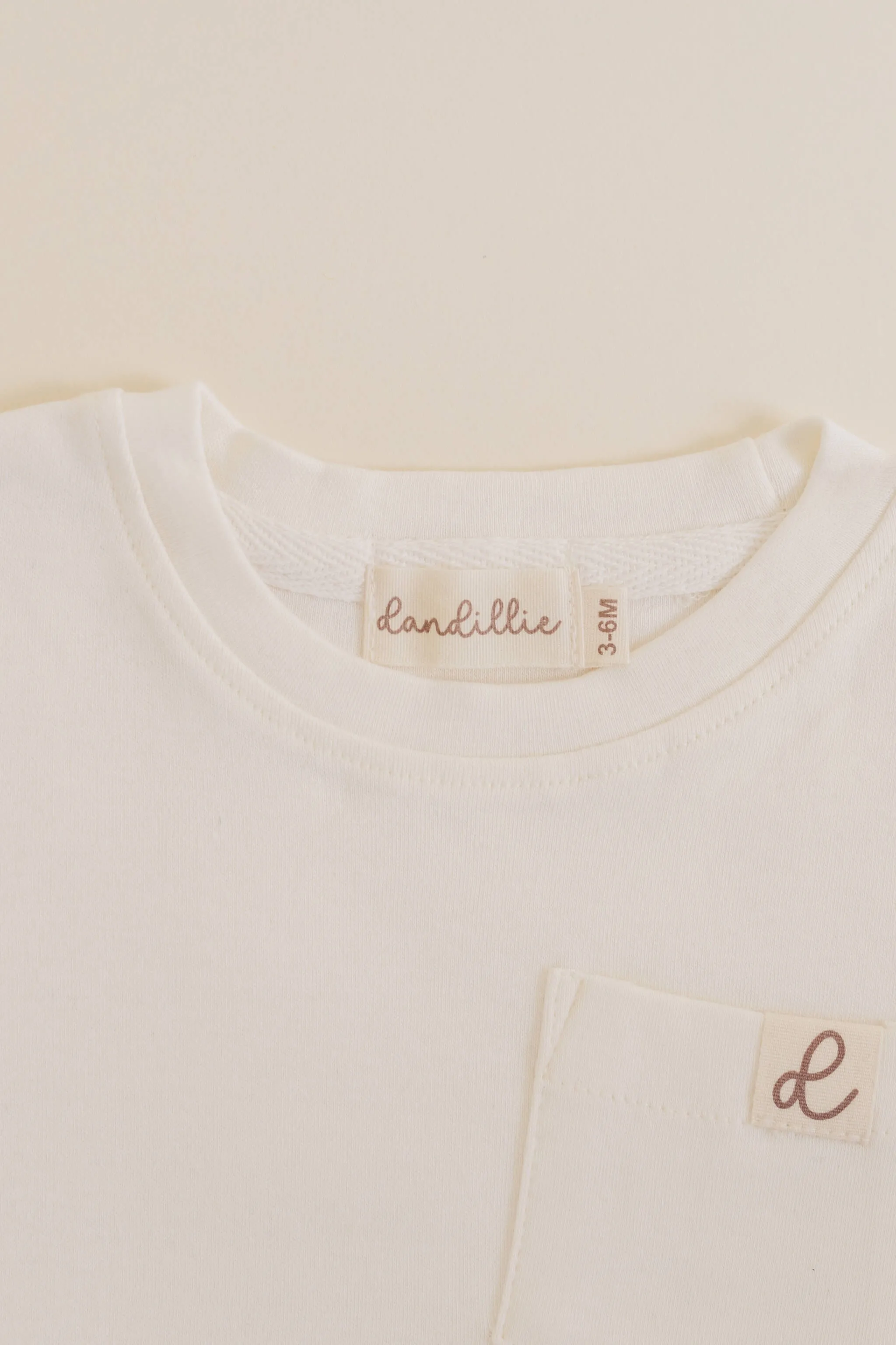 Oversized Long Sleeve T-Shirt - Natural White