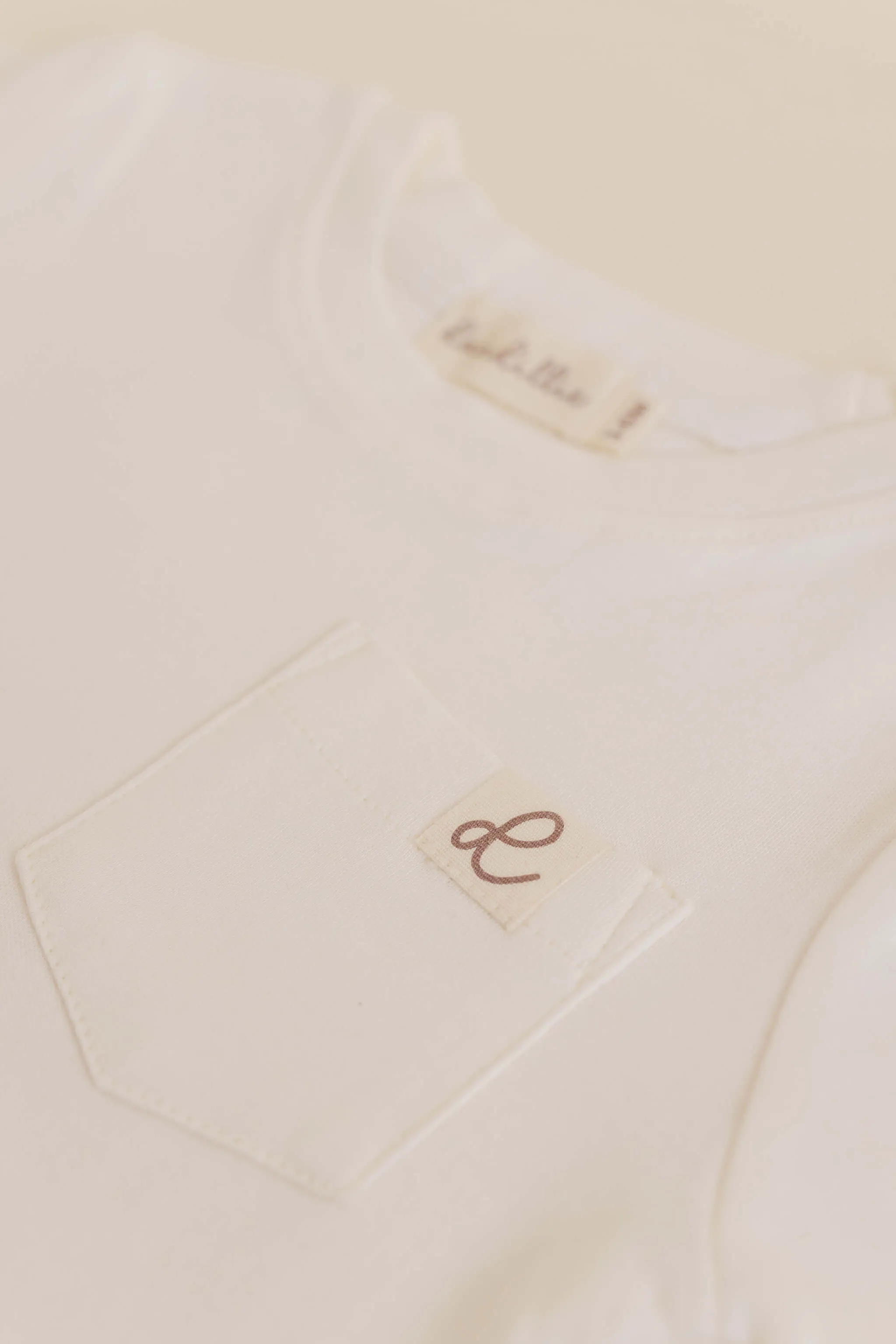 Oversized Long Sleeve T-Shirt - Natural White