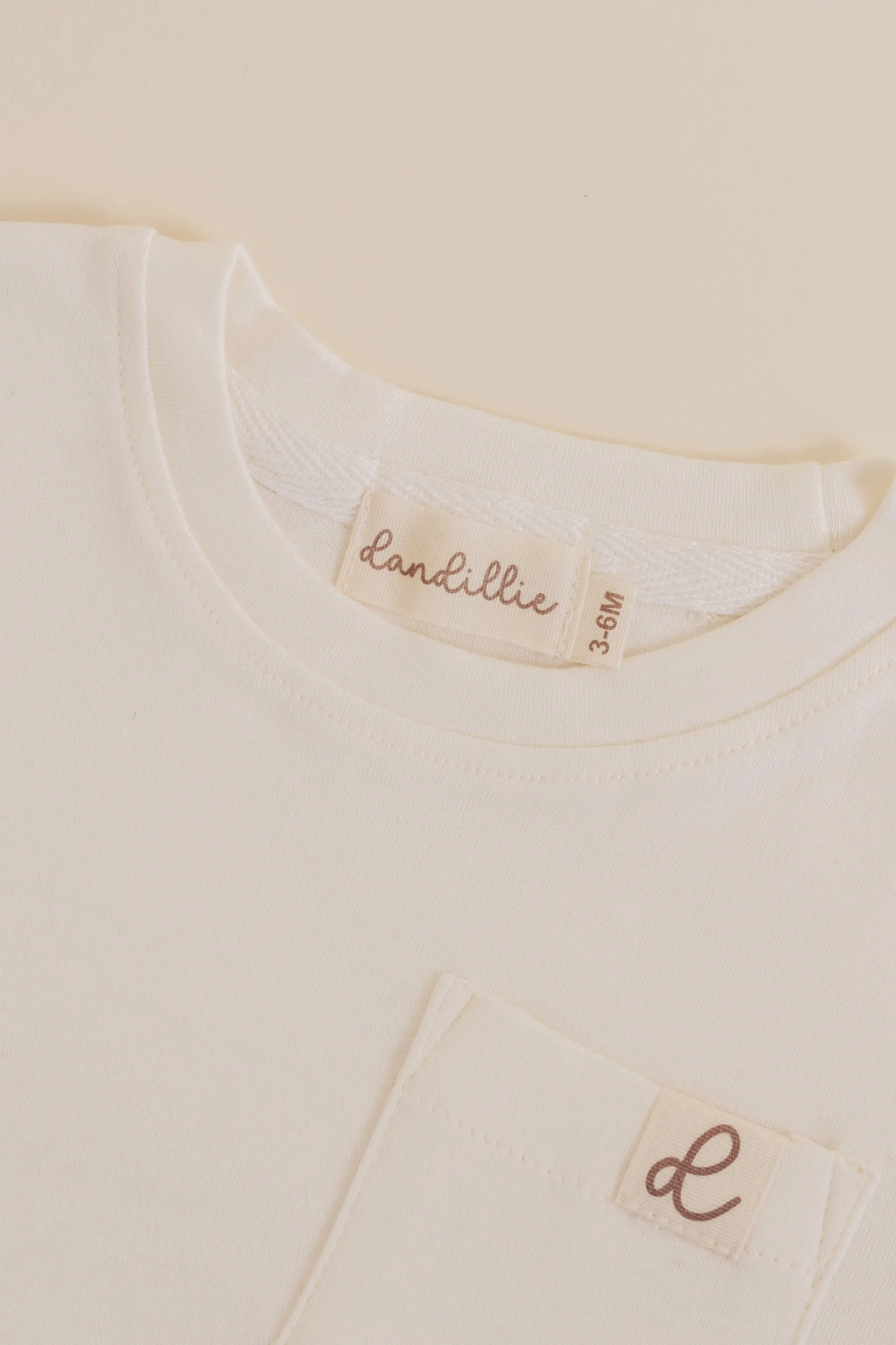 Oversized Long Sleeve T-Shirt - Natural White