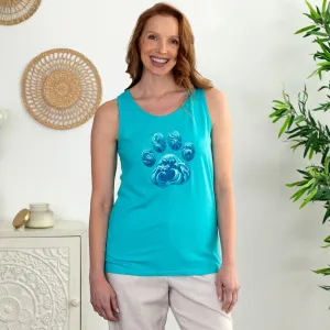 Paw Waves Tank Top