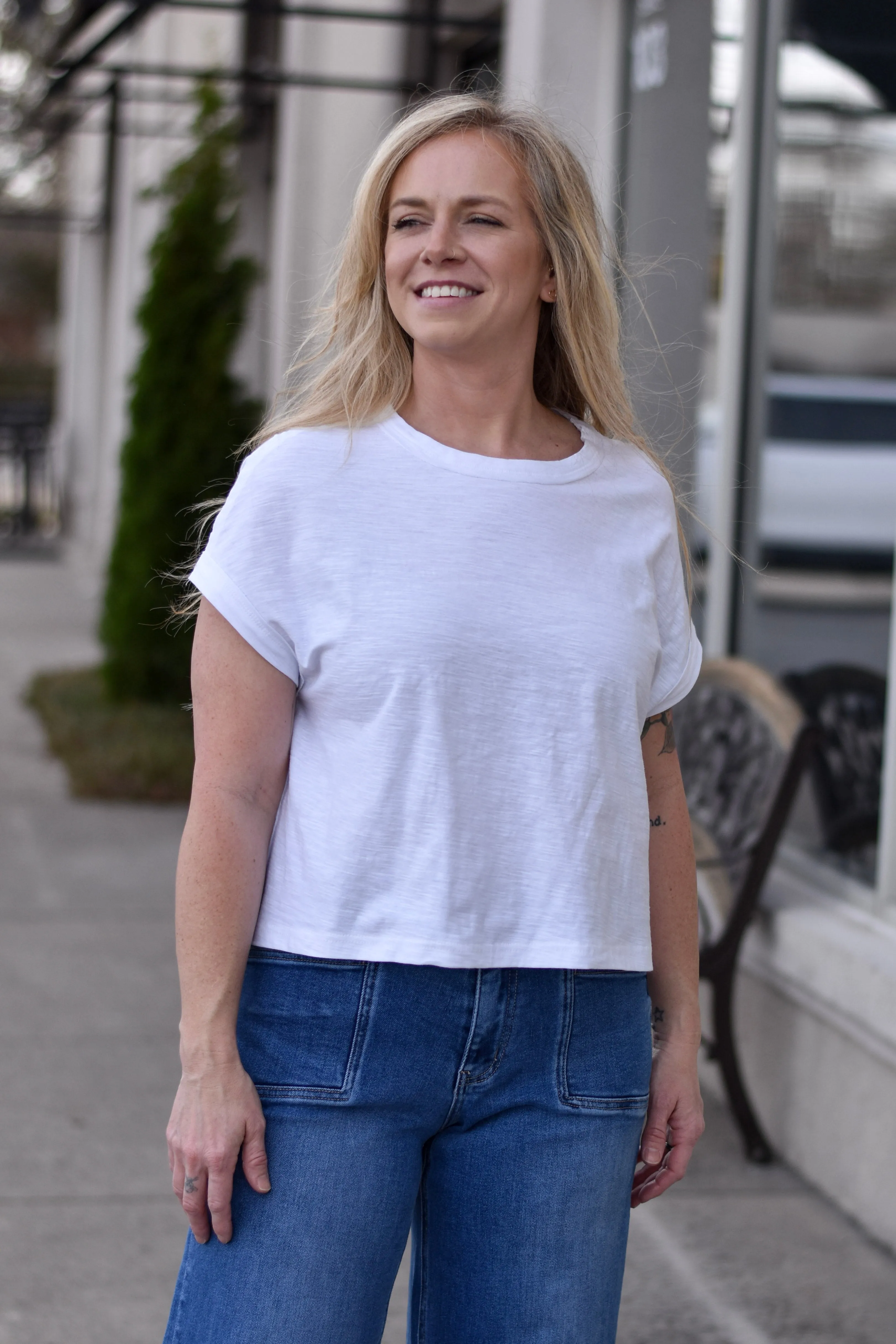 Perfect Cotton Slub Tee