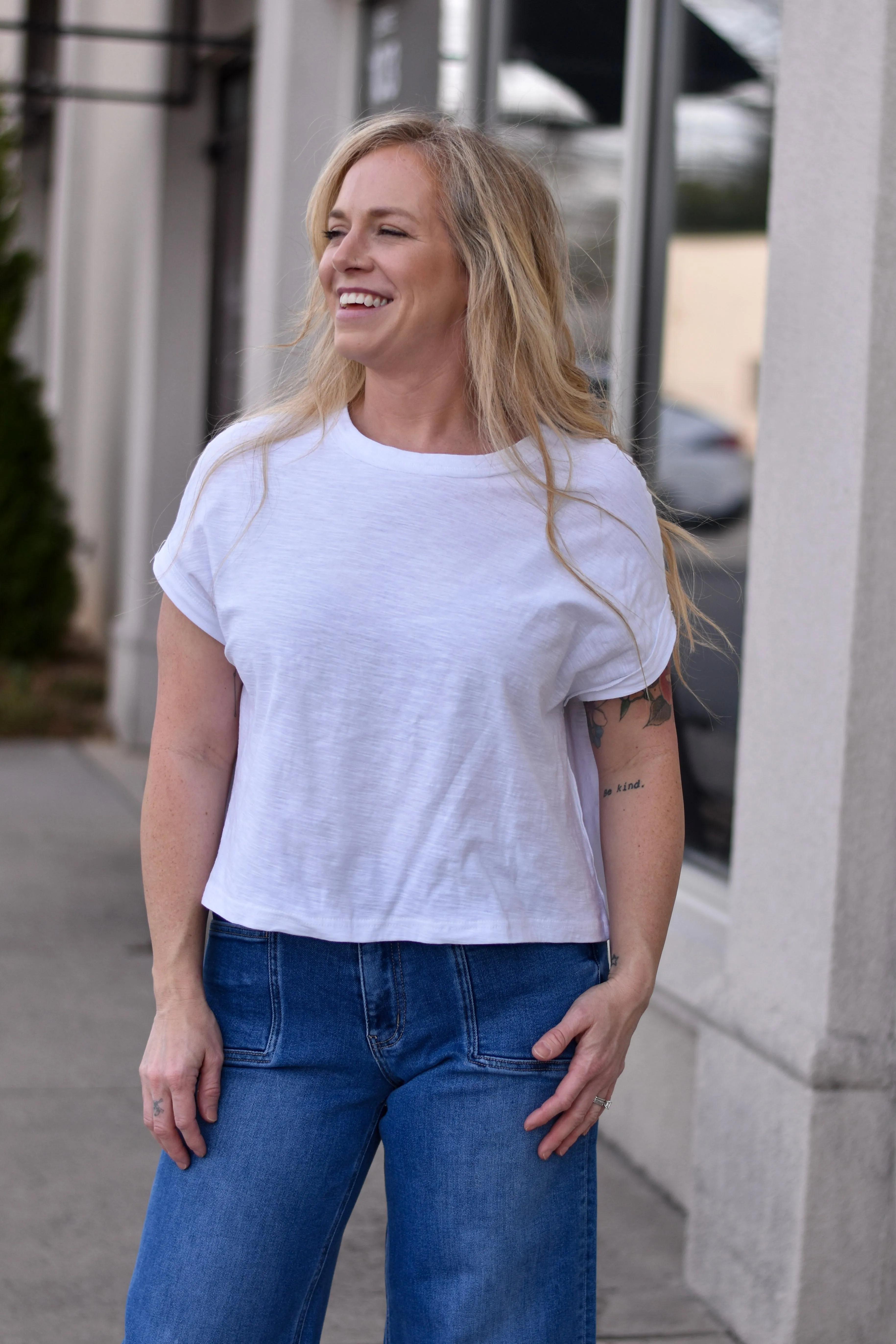 Perfect Cotton Slub Tee