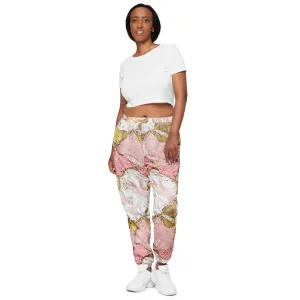 Pink Marble track pants