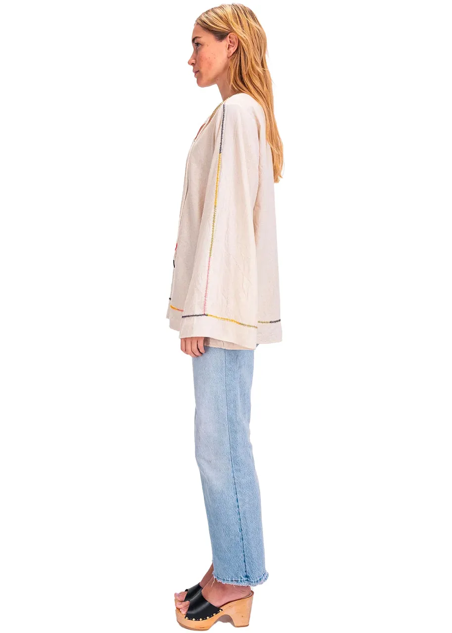 Pondicherry blouse in cream