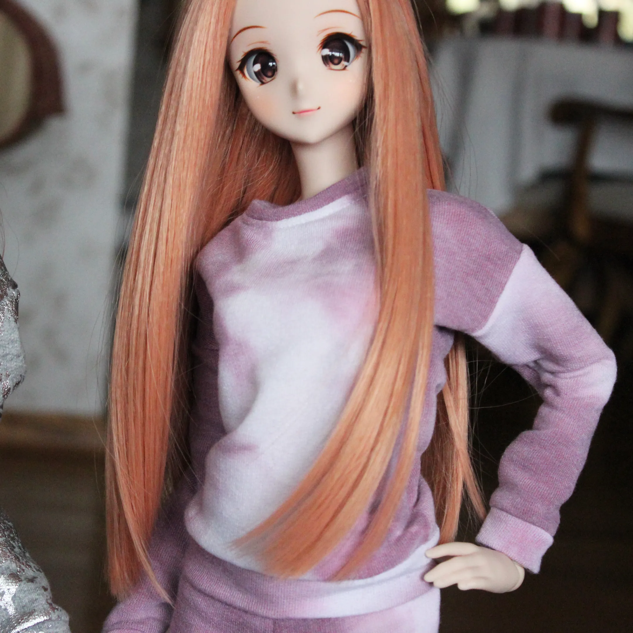 Purple Tie-Dye Loungewear Set