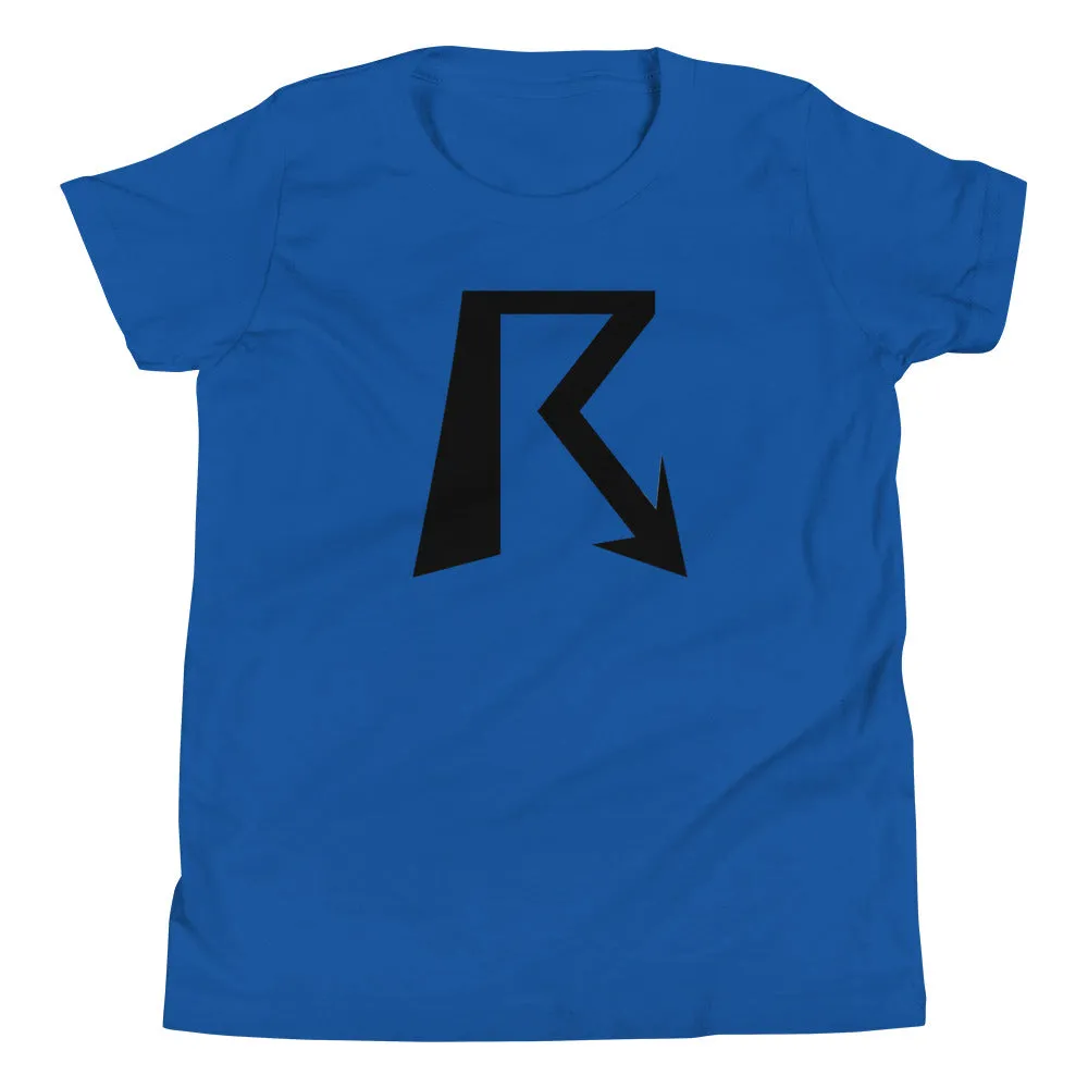 R Logo Black - Youth T-Shirt