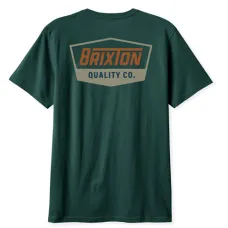 Regal S/S Standard Tee - Deep Emerald/Rust/Sand