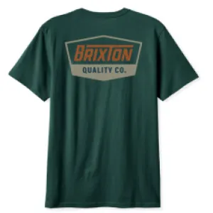 Regal S/S Standard Tee - Deep Emerald/Rust/Sand